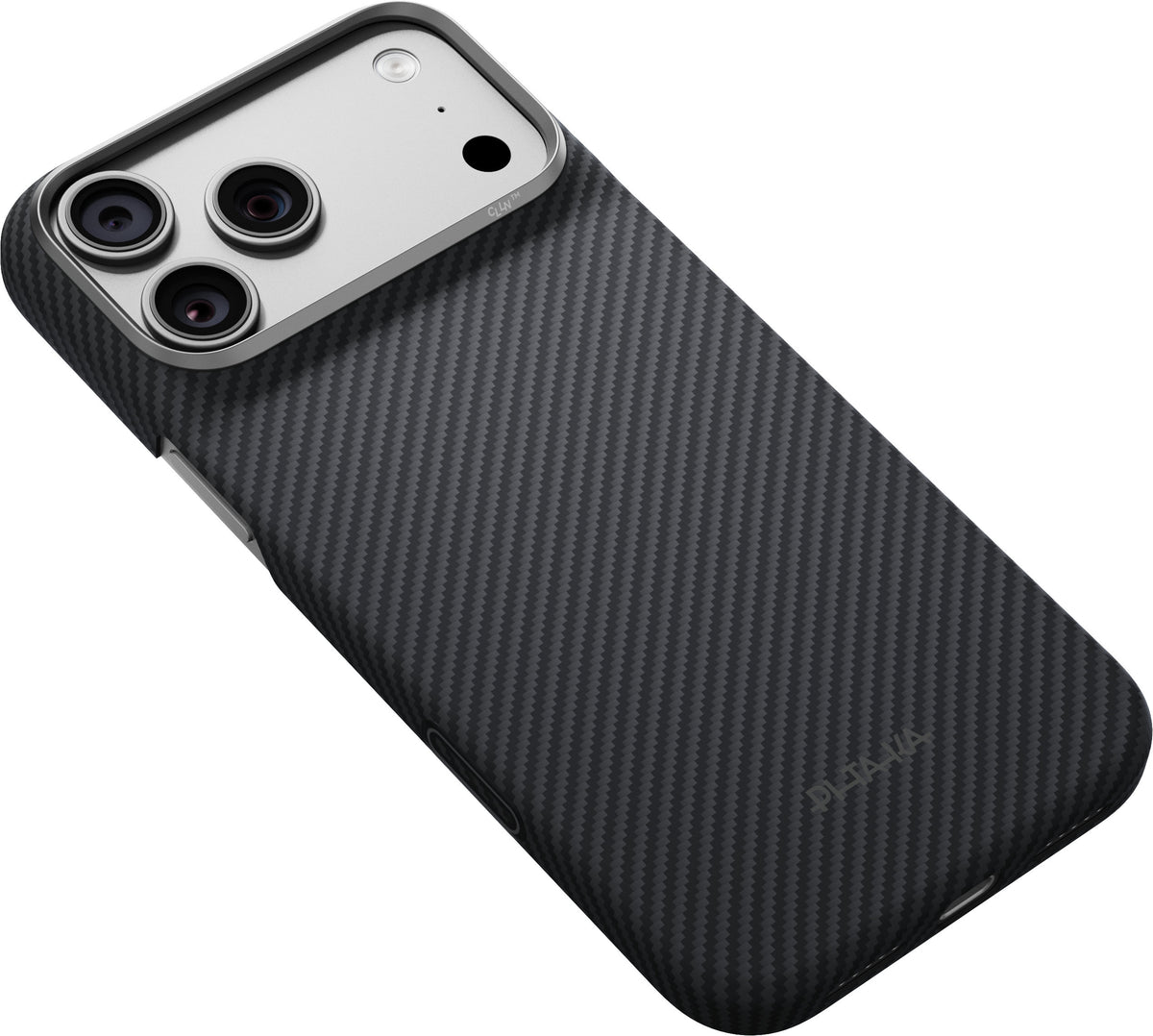 Husă Pitaka Edge Case, Black/Grey Twill — iPhone 18/17 Pro Max