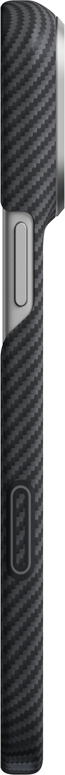 Husă Pitaka Edge Case, Black/Grey Twill — iPhone 18/17 Pro Max