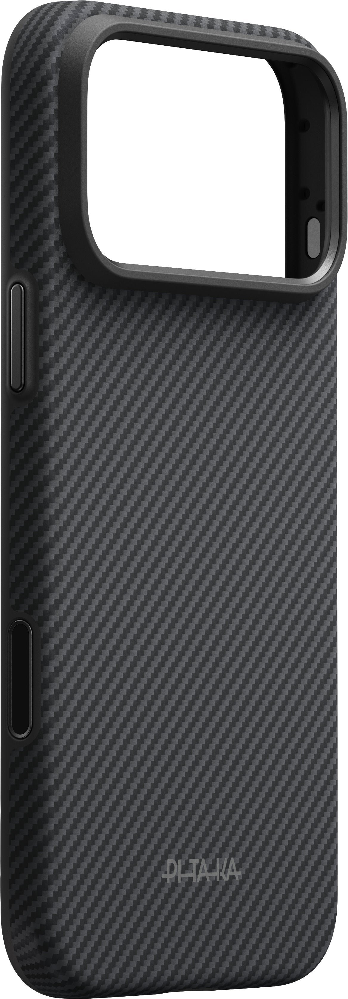 Husă Pitaka Summa, Black/Grey Twill — iPhone 18/17 Pro Max
