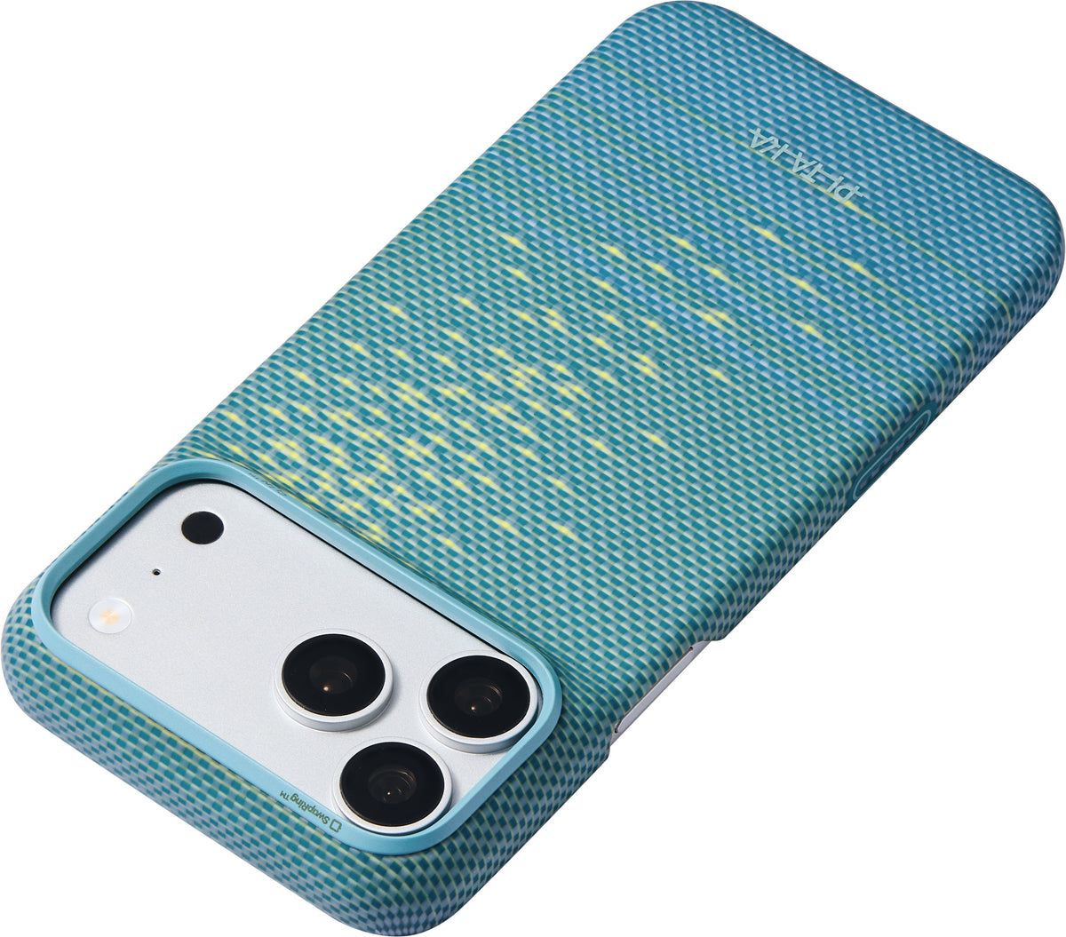 Husă Pitaka Edge Case, Lucid Blue — iPhone 18/17 Pro Max
