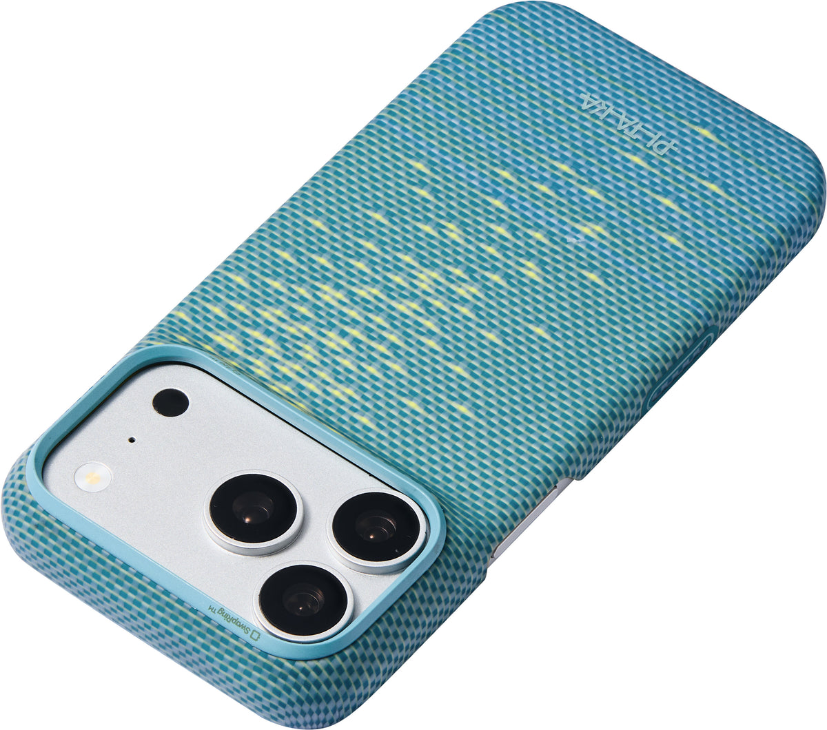 Husă Pitaka Edge Case, Lucid Blue — iPhone 18/17 Pro
