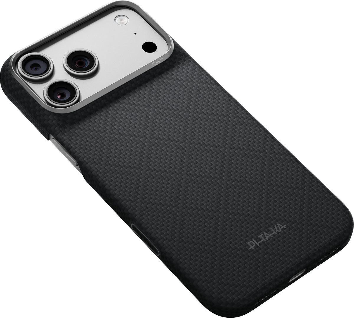 Husă Pitaka Edge Case, Argyle Basalt Black — iPhone 18/17 Pro Max