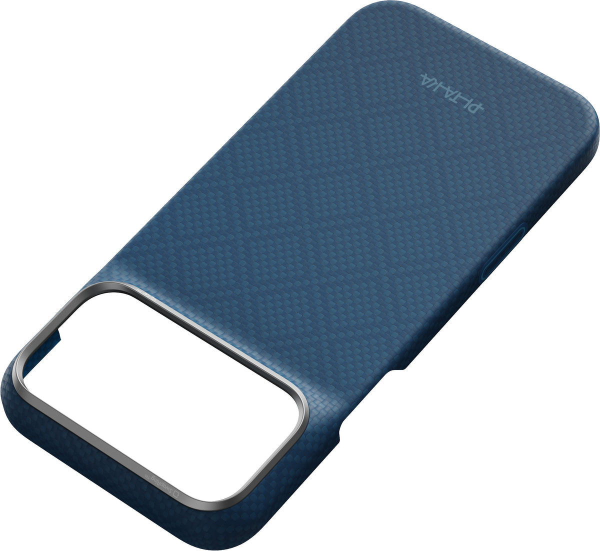 Husă Pitaka Edge Case, Argyle Midnight Blue — iPhone 18/17 Pro Max