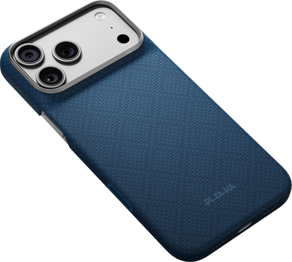 Husă Pitaka Edge Case, Argyle Midnight Blue — iPhone 18/17 Pro Max