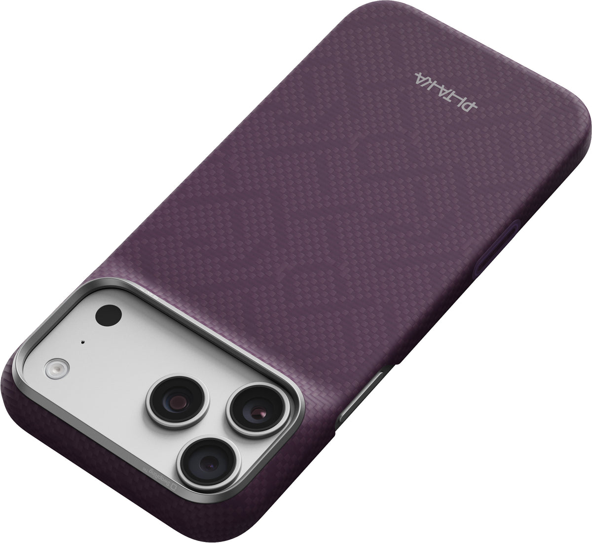 Husă Pitaka Edge Case, PTK Weaving Charoite Purple — iPhone 18/17 Pro Max