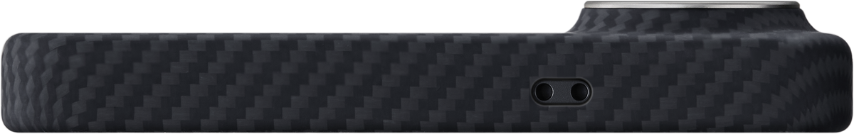 Husă Pitaka Edge Case, Black/Grey Twill (Aaron Button) — Samsung Galaxy S26