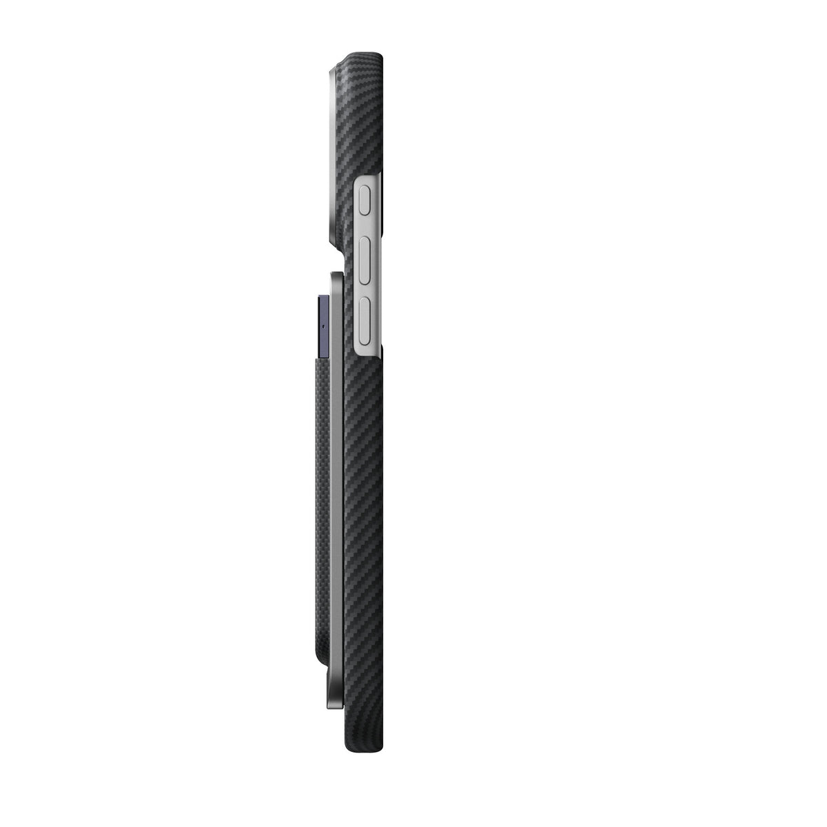 Set husă și stand de încărcare Pitaka MagMod, black grey — Plaud Note