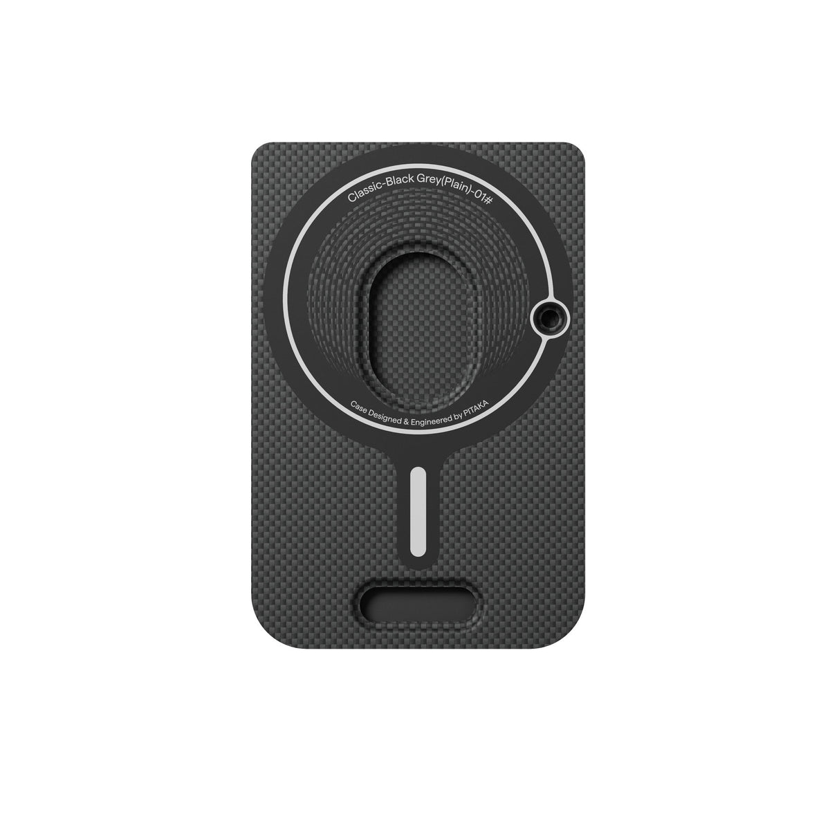 Husă Pitaka MagMod Card Sleeve, black grey — Plaud Note