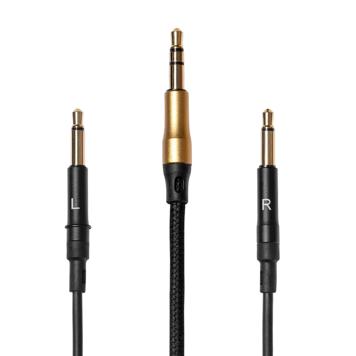 Cablu Meze Seria 99, Dual Mono 3,5 mm, Auriu
