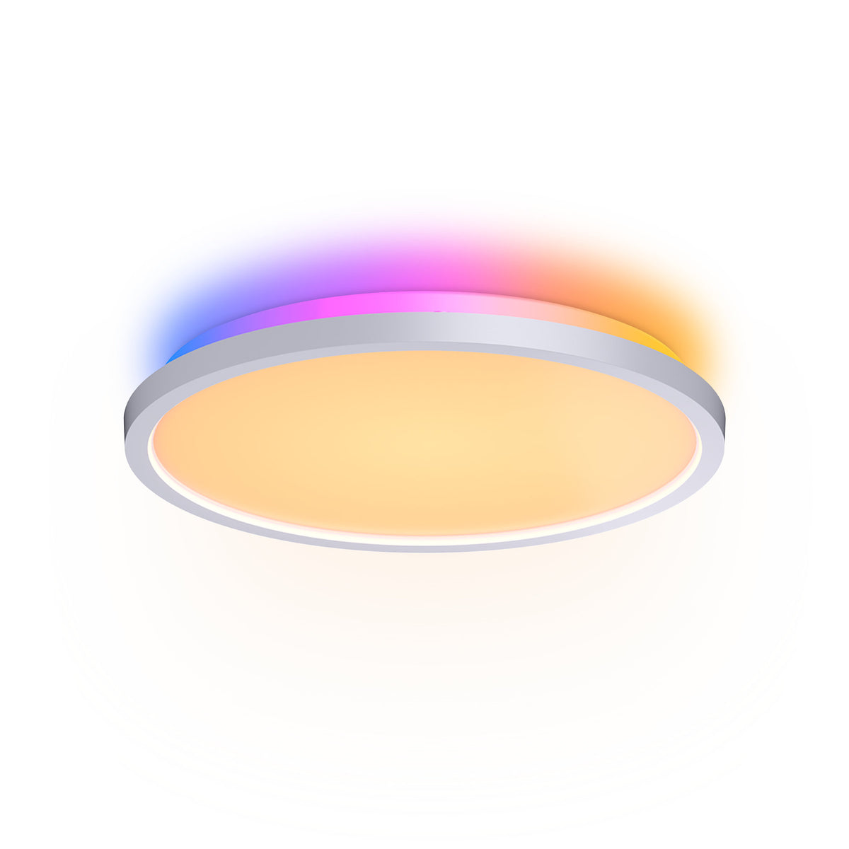 Plafonieră smart Nanoleaf Smart Multicolor Ceiling Light, alb