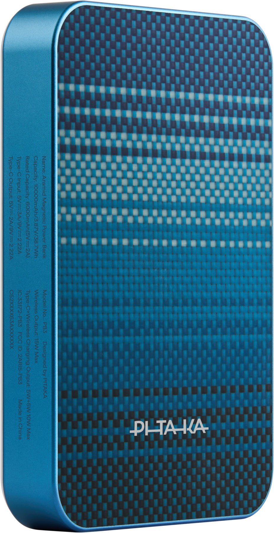 Baterie externă Pitaka Power Bank Qi2, 10 000 mAh, Moonrise