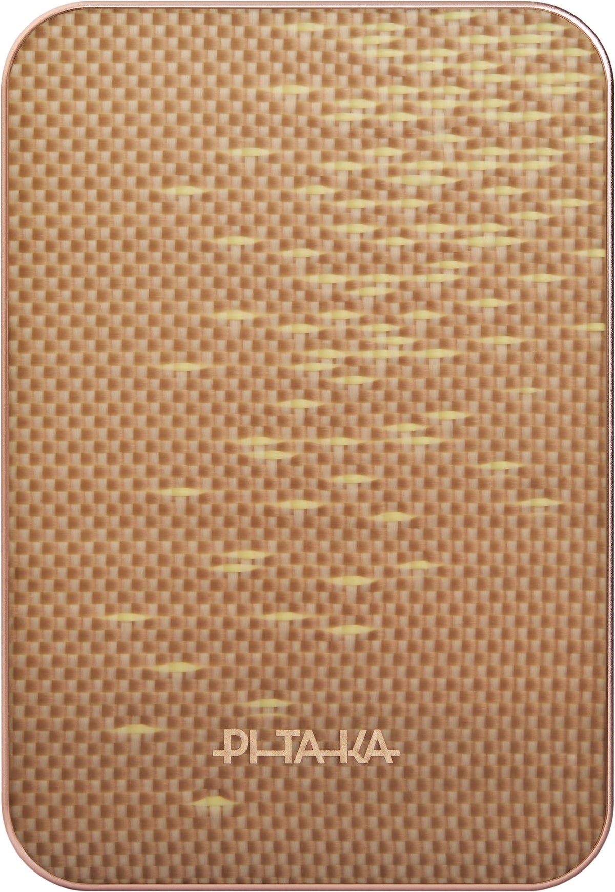 Baterie externă Pitaka Power Bank Qi2, 10 000 mAh, Golden Glint