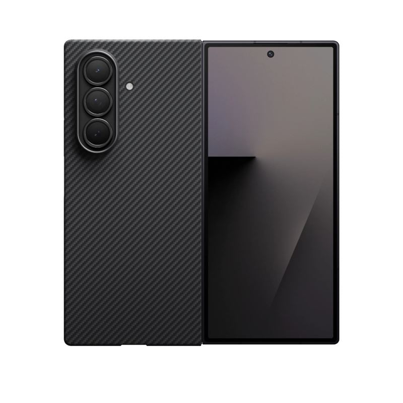 Husă Pitaka Ultra-Slim, Black/Grey — Samsung Galaxy Z Fold 7