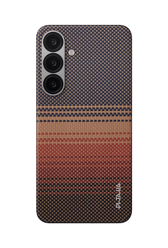 Husă Pitaka Tactile Woven, Sunset — Samsung Galaxy S25+