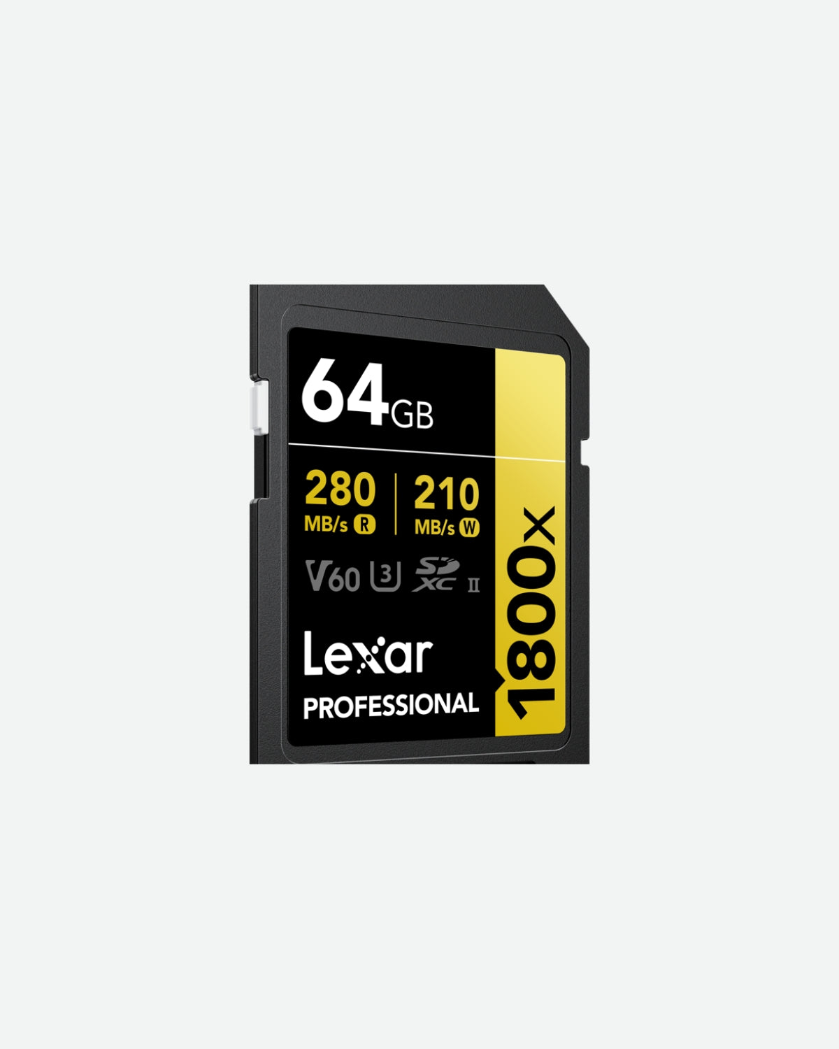 Lexar SDXC Pro 1800x U3 UHS-II R280/W210 (V60) 64GB