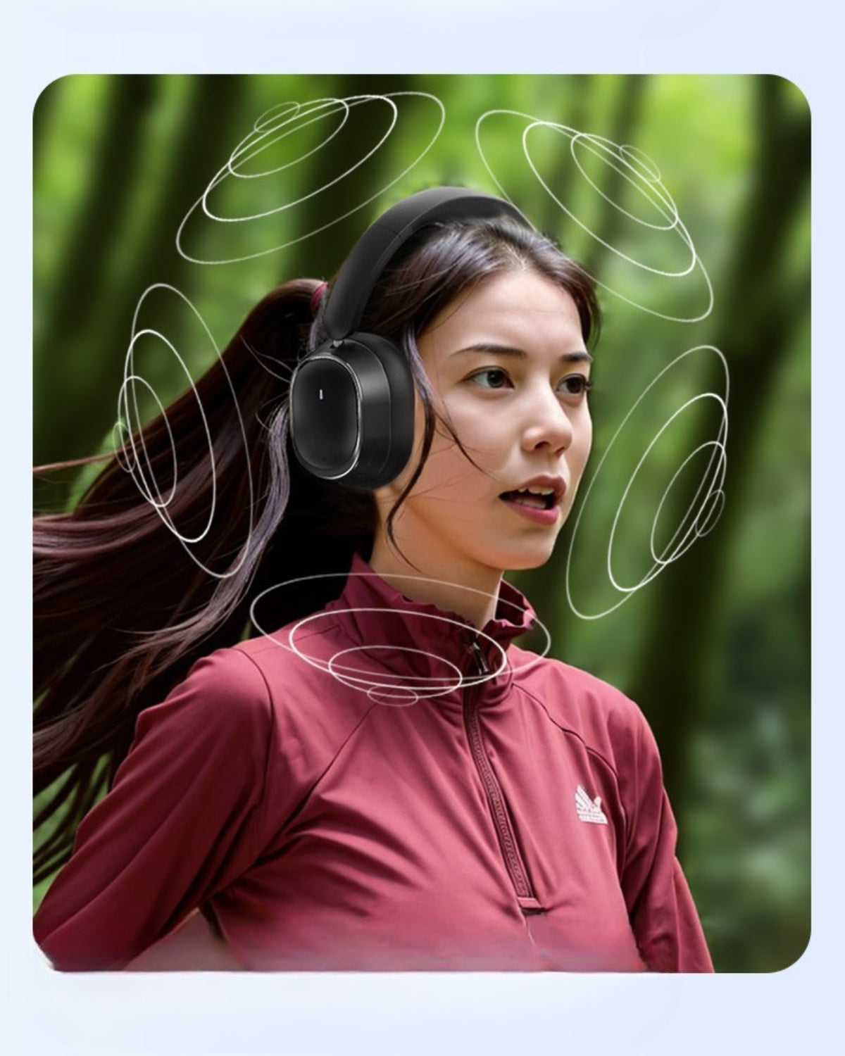 Niște "Doape pe Urechi" - Căști Wireless, Over-Ear, Bluetooth 6.0, 50 Ore Autonomie