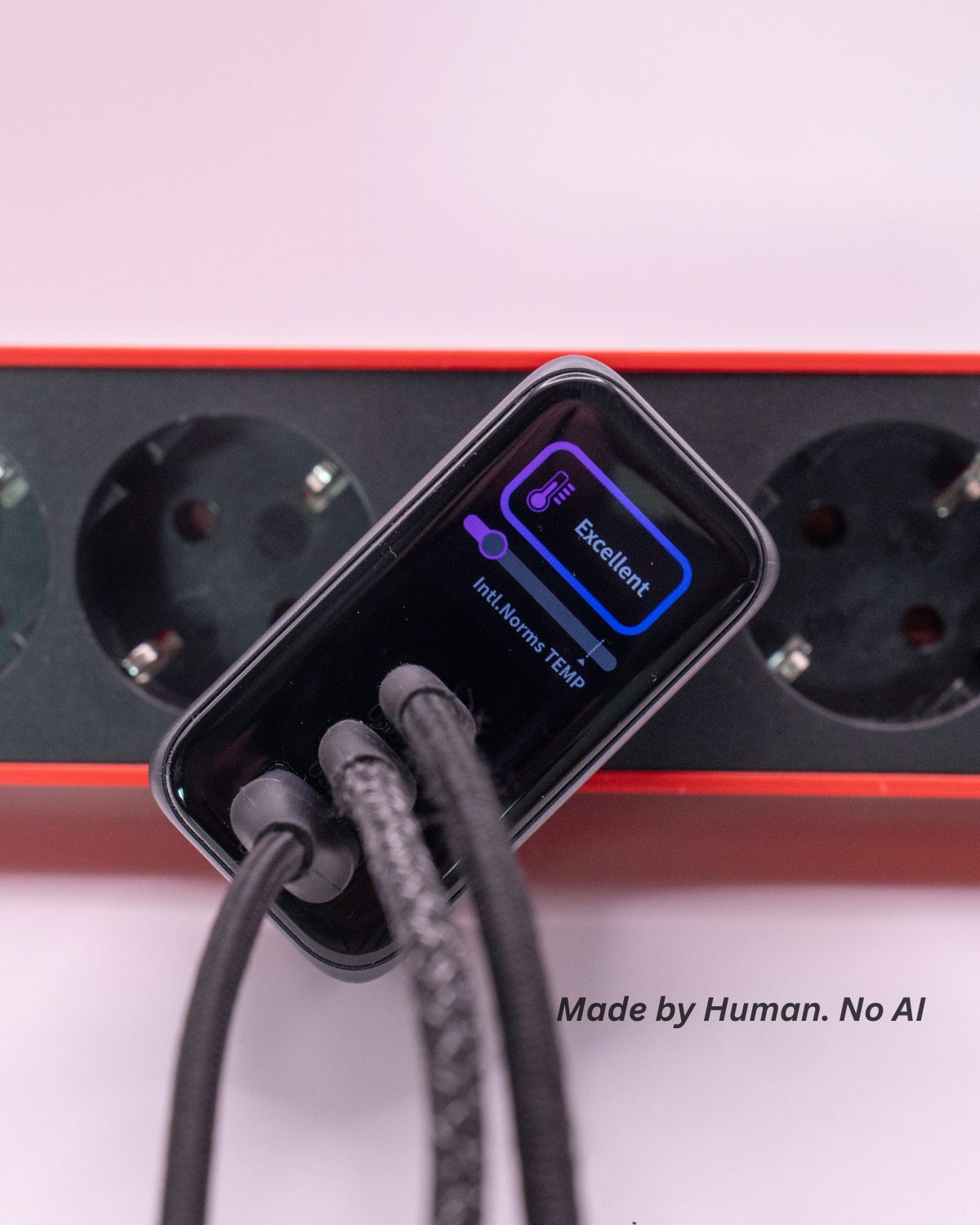 GB 45W GaN Charger, 2x USB-C, 1 x USB-A, LED Display, Power Delivery + PPS, Fast Charge - Phone, Tablet