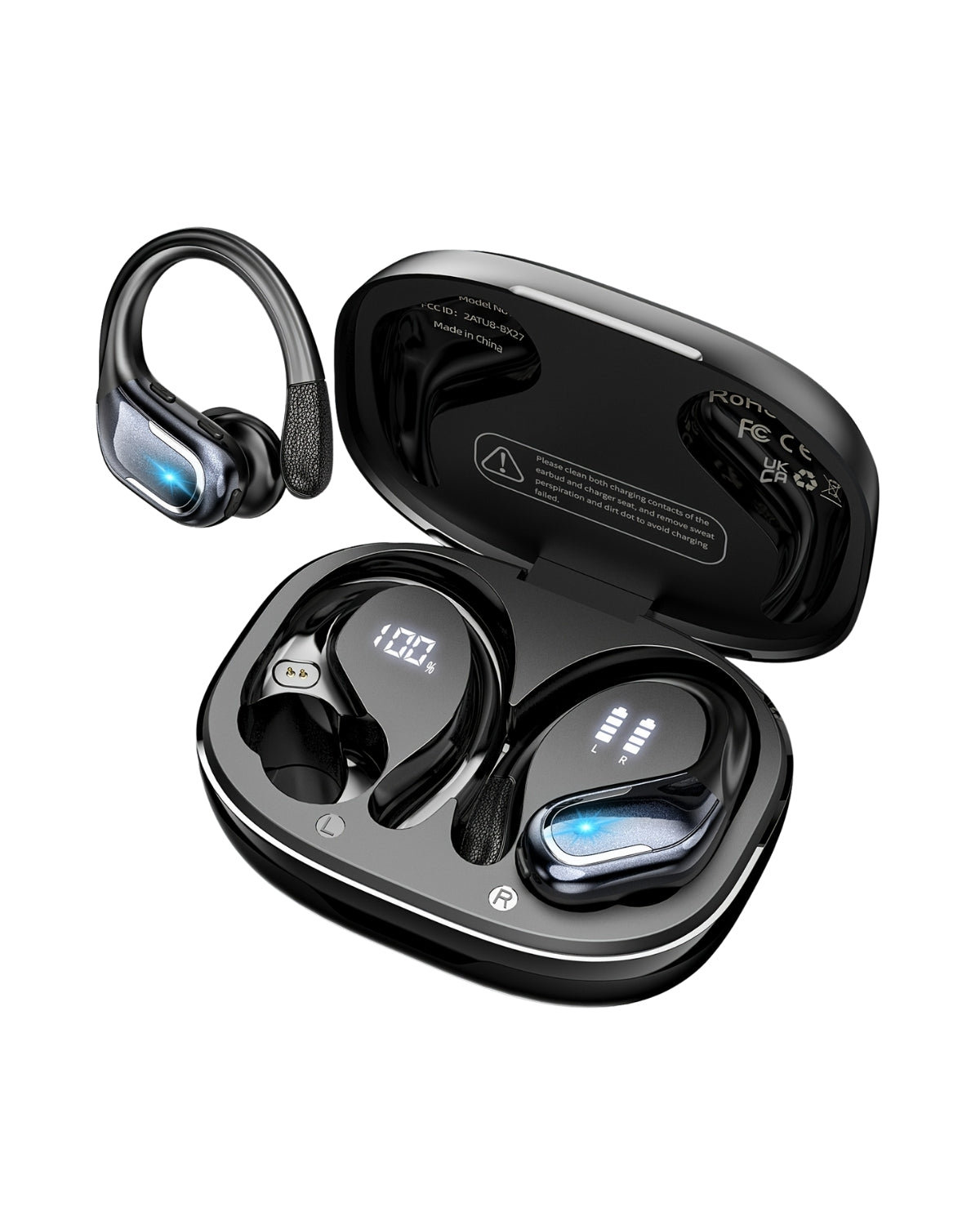 Unele "Doape de urechi" - Căști Sport Wireless, Bluetooth 5.4, Autonomie 40 ore