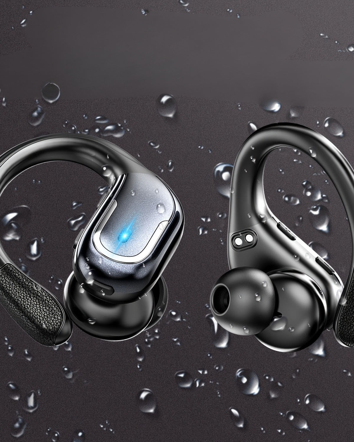 Unele "Doape de urechi" - Căști Sport Wireless, In-Ear, Bluetooth 5.4, Autonomie 40 ore