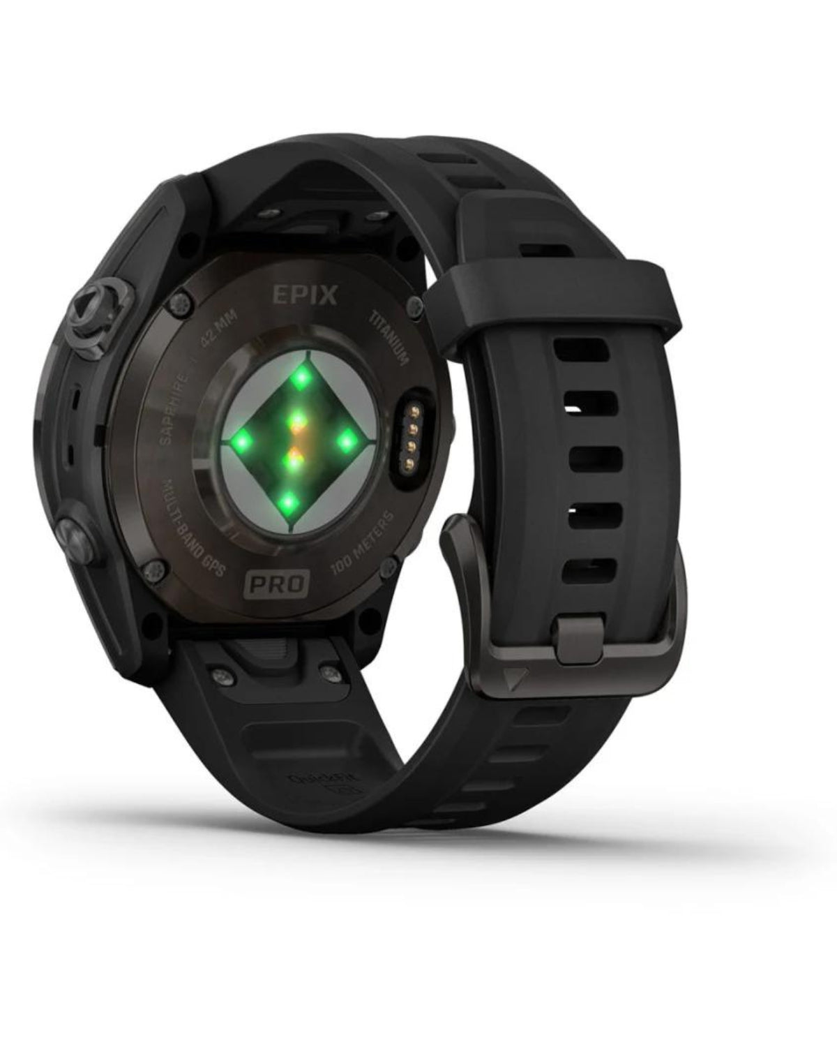 Smartwatch epix™ Pro (Gen 2), Sapphire, Titan DLC Carbon Grey, Curea Neagră, 42 mm