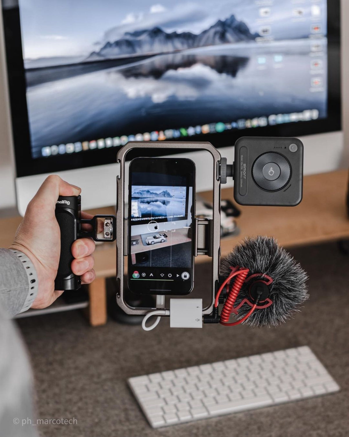 SmallRig 3384 All-in-One Video Kit For Smartphone Creators