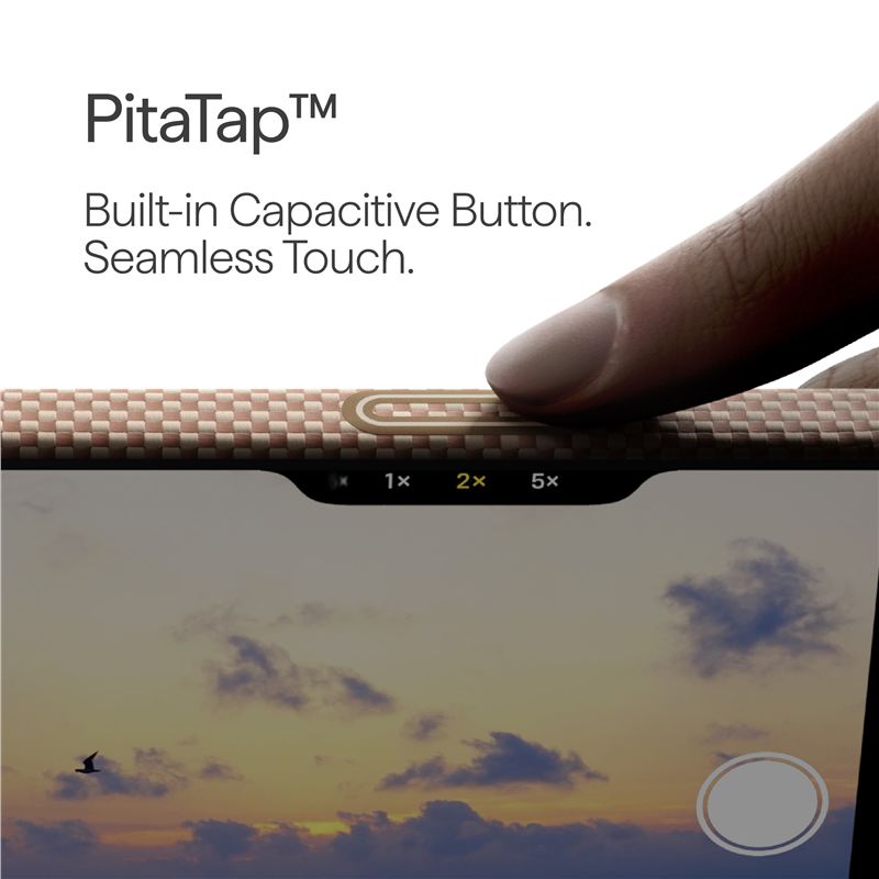 Husă Pitaka Ultra-Slim, Golden Glint — iPhone 17 Pro Max