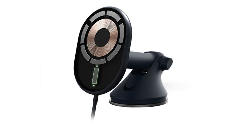 Suport Telefon Auto iOttie Velox MagSafe cu încărcare wireless, pentru bord și parbriz
