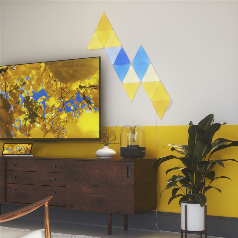 Pachet extensie 3 panouri Nanoleaf Shapes Triangles Expansion Pack