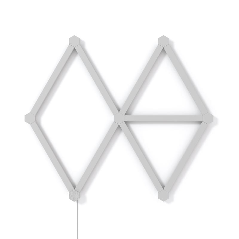 Kit 9 bare luminoase RGBW Nanoleaf Lines Starter Kit, Wi-Fi