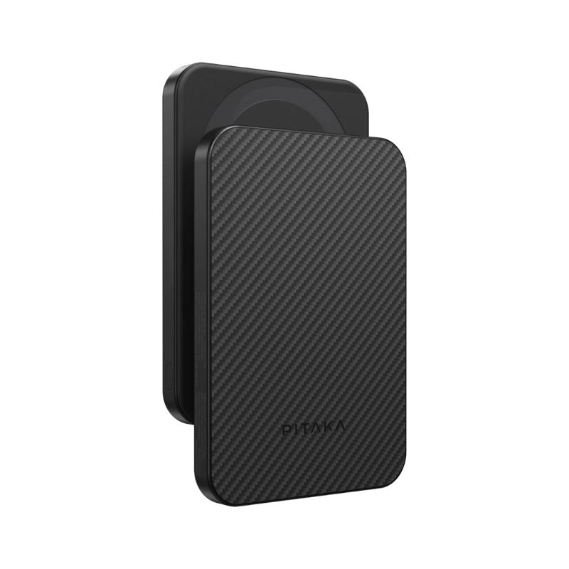 Baterie externă Pitaka Power Bank Qi2, Black/Grey